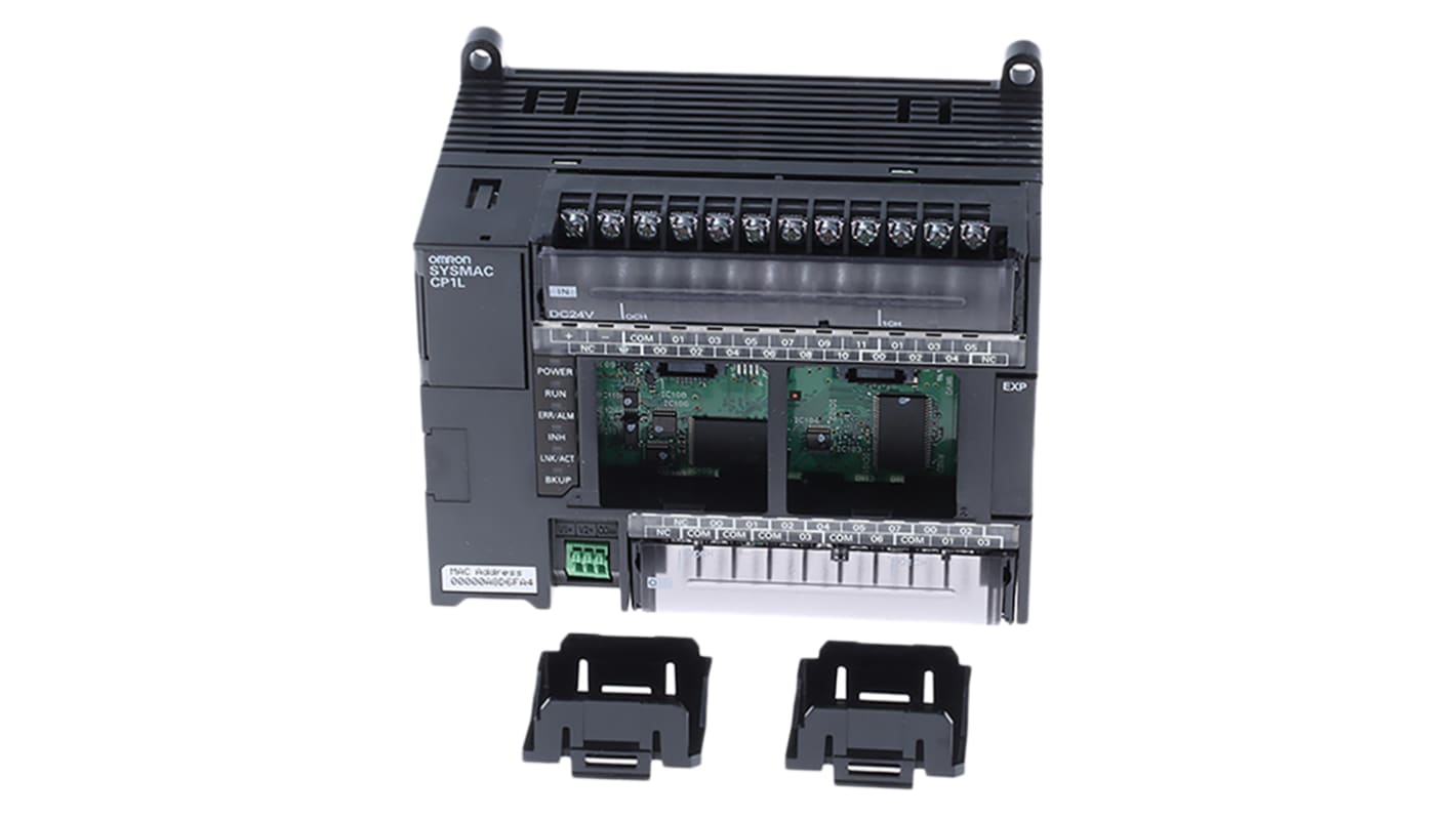 Rs-Online CPU PLC Omron CP1L-EM ingressi: 18 uscite: 12 30 I/O 20 4 → 26 4 V c.c