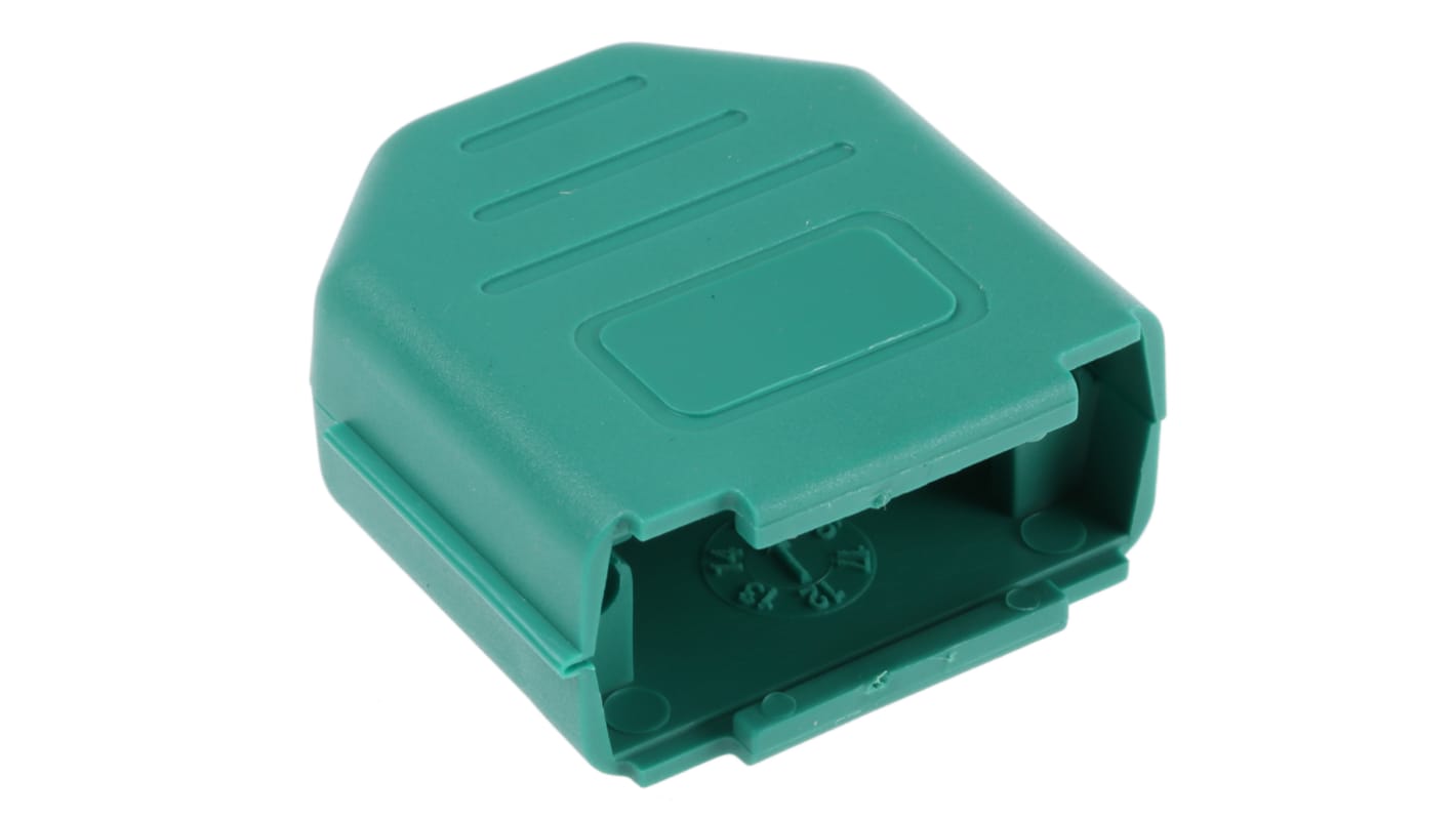 MH Connectors MHDPPK-SLIM Series Polyamide D Sub Backshell, 9 Way, Strain Relief