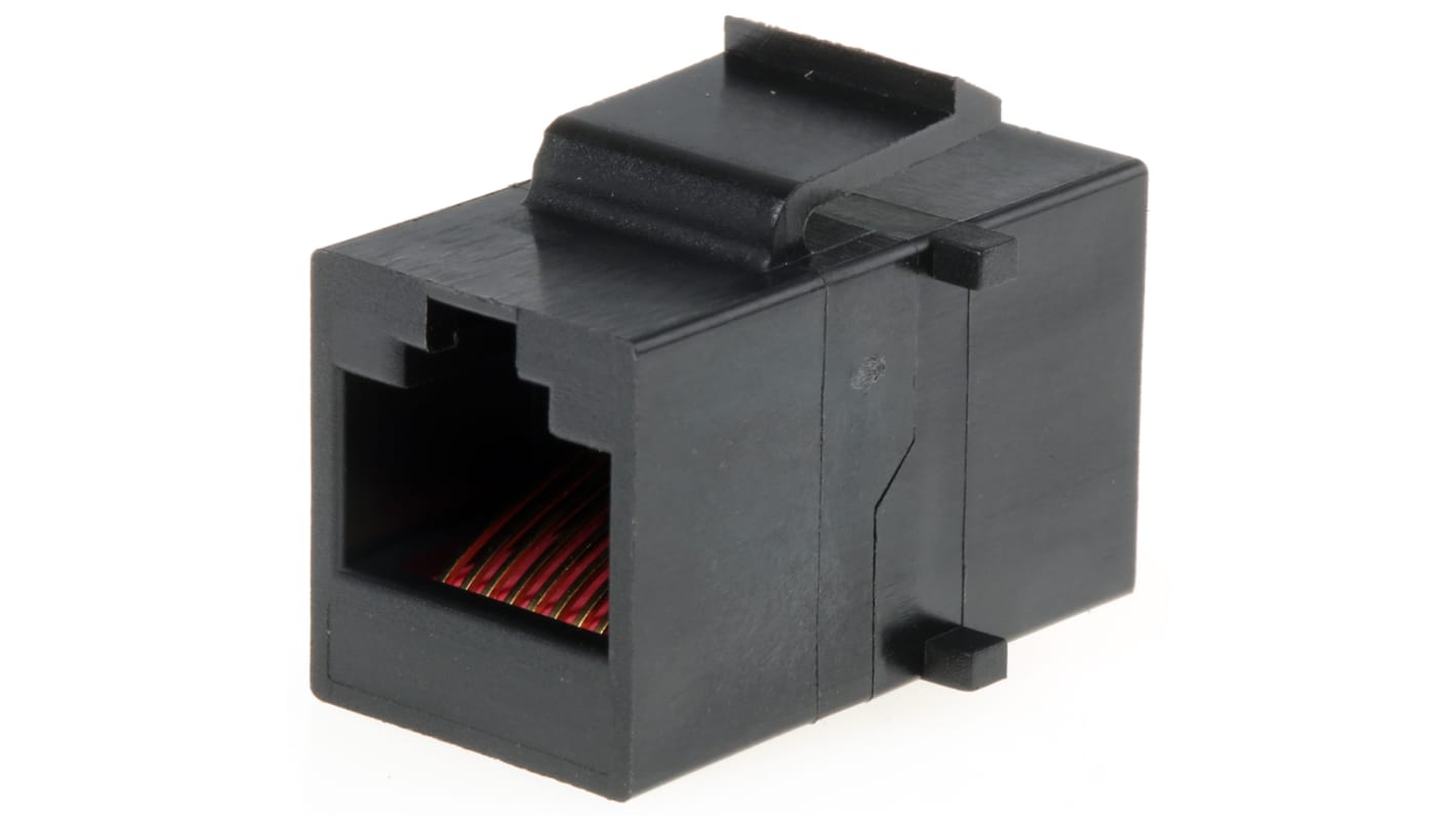 MH Connectors RJ45耦合器, RJ45, 1端口, 无屏蔽双绞线 (UTP), 18.54mm长, MH3101系列