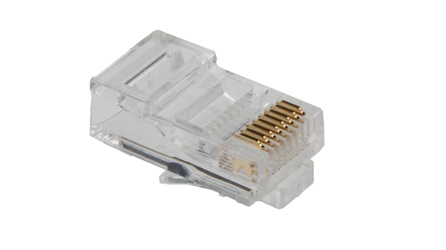 MH Connectors MHRJ Series Male RJ45 Connector, Cable Mount, Cat5e, UTP Shield