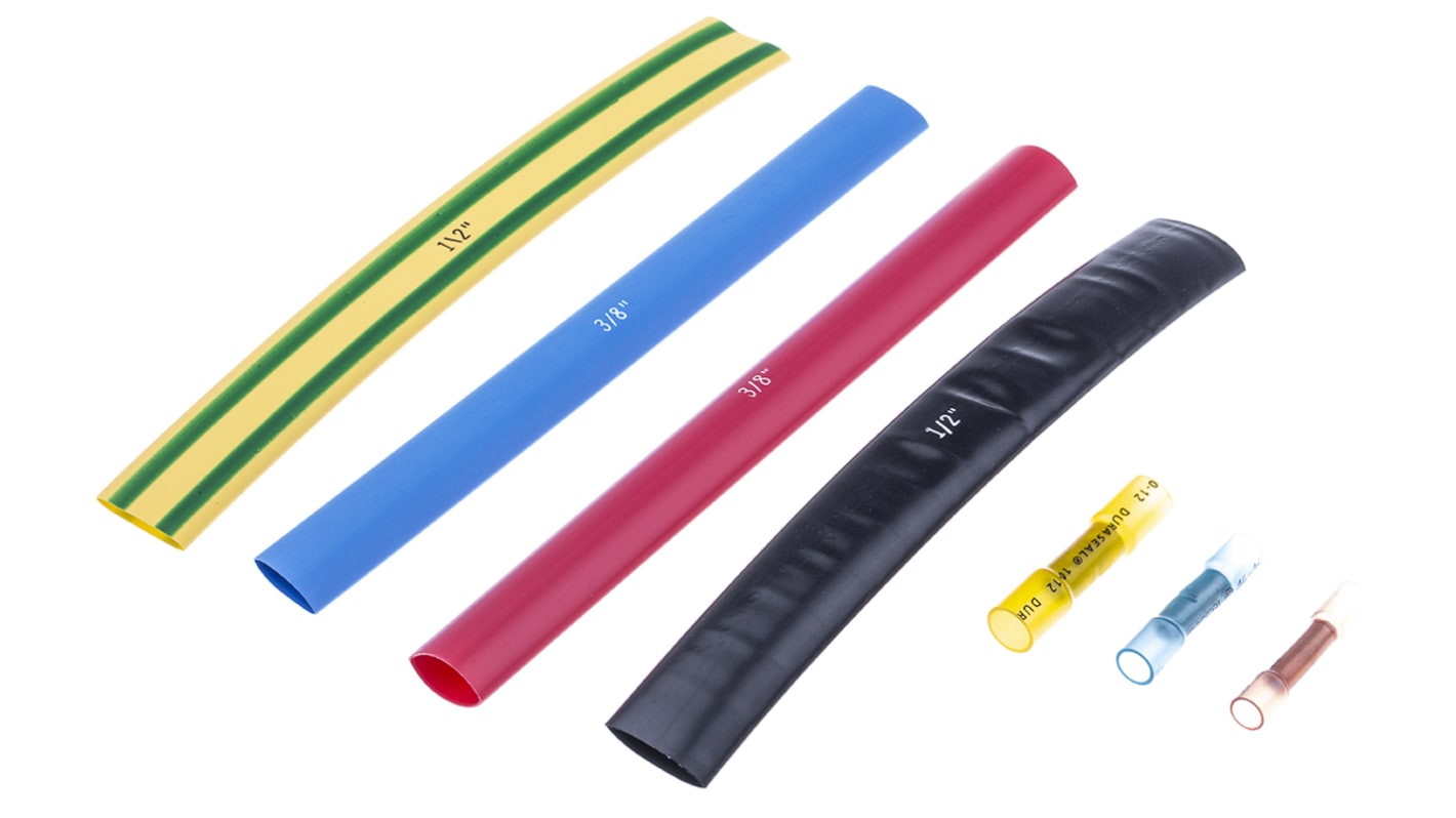 Alpha Wire FIT Shrink Tubing Wärmeschrumpfschlauch Farbsortiment, Ø Assortiment, Länge Assortiment