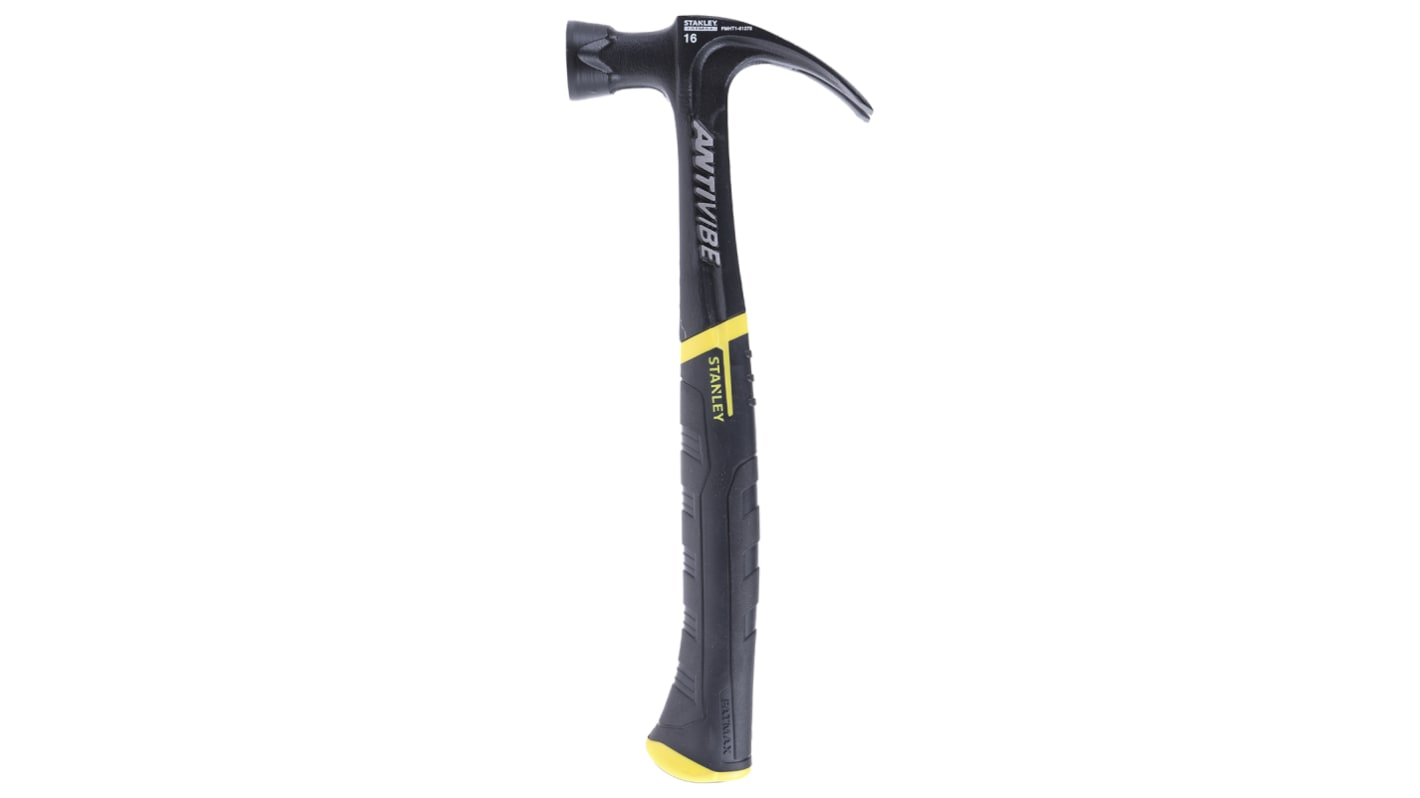 Martillo de carpintero Stanley de 450g, cabezal de Acero, mango de Acero