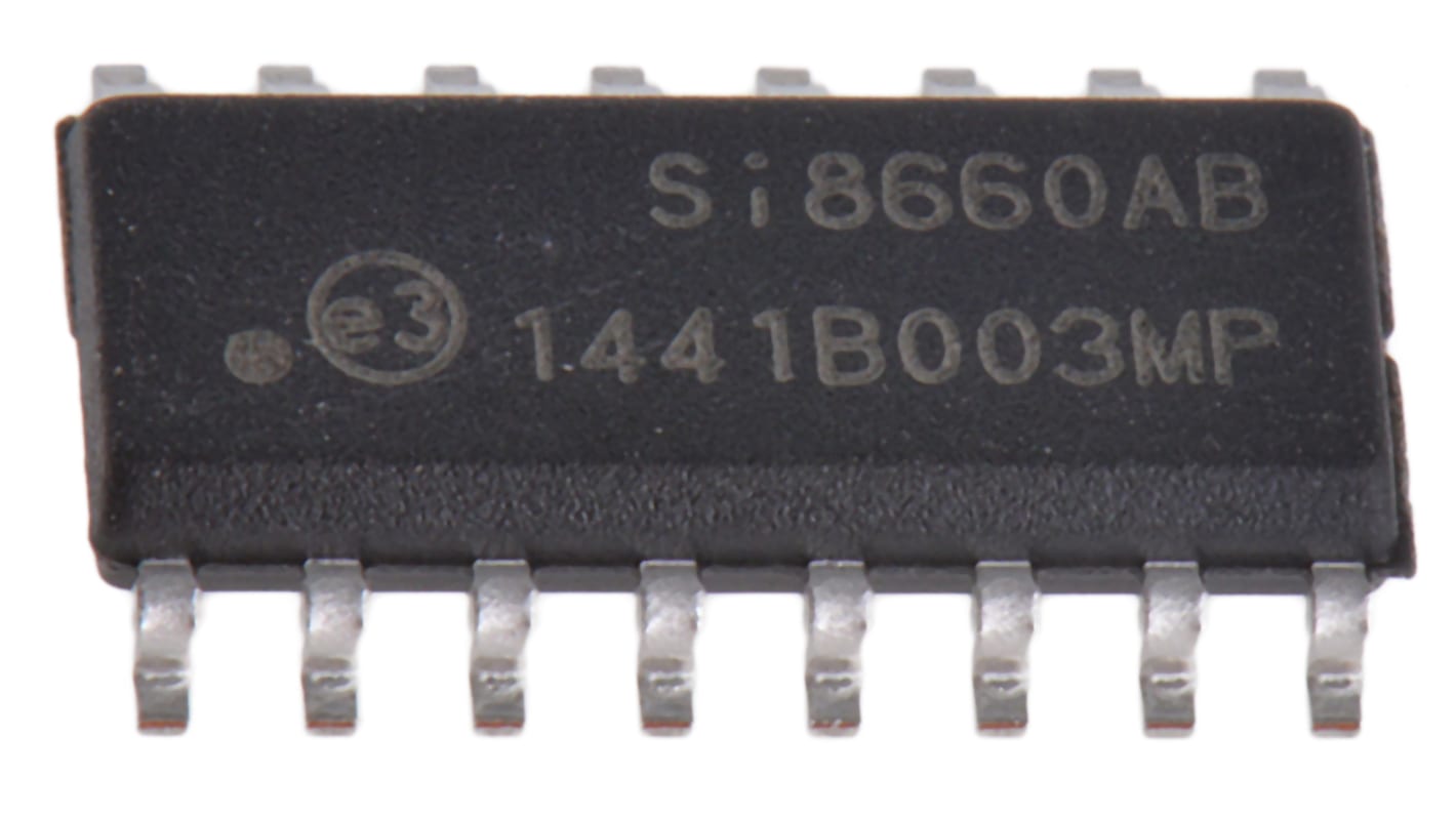 Izolator cyfrowy SI8660AB-B-IS1 Montaż powierzchniowy 2,5 kV rms Skyworks Solutions Inc