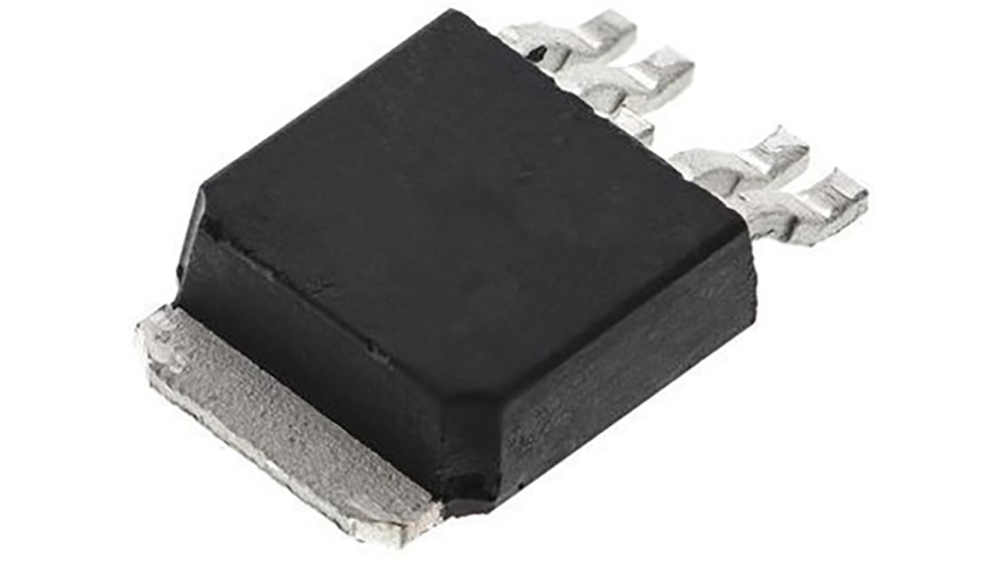 onsemi LDO稳压芯片, 3.3 V输出, 350mA最大输出, 单路输出, DPAK, 5针, 贴片安装, -40 °C→+150 °C, ±1.5%精度