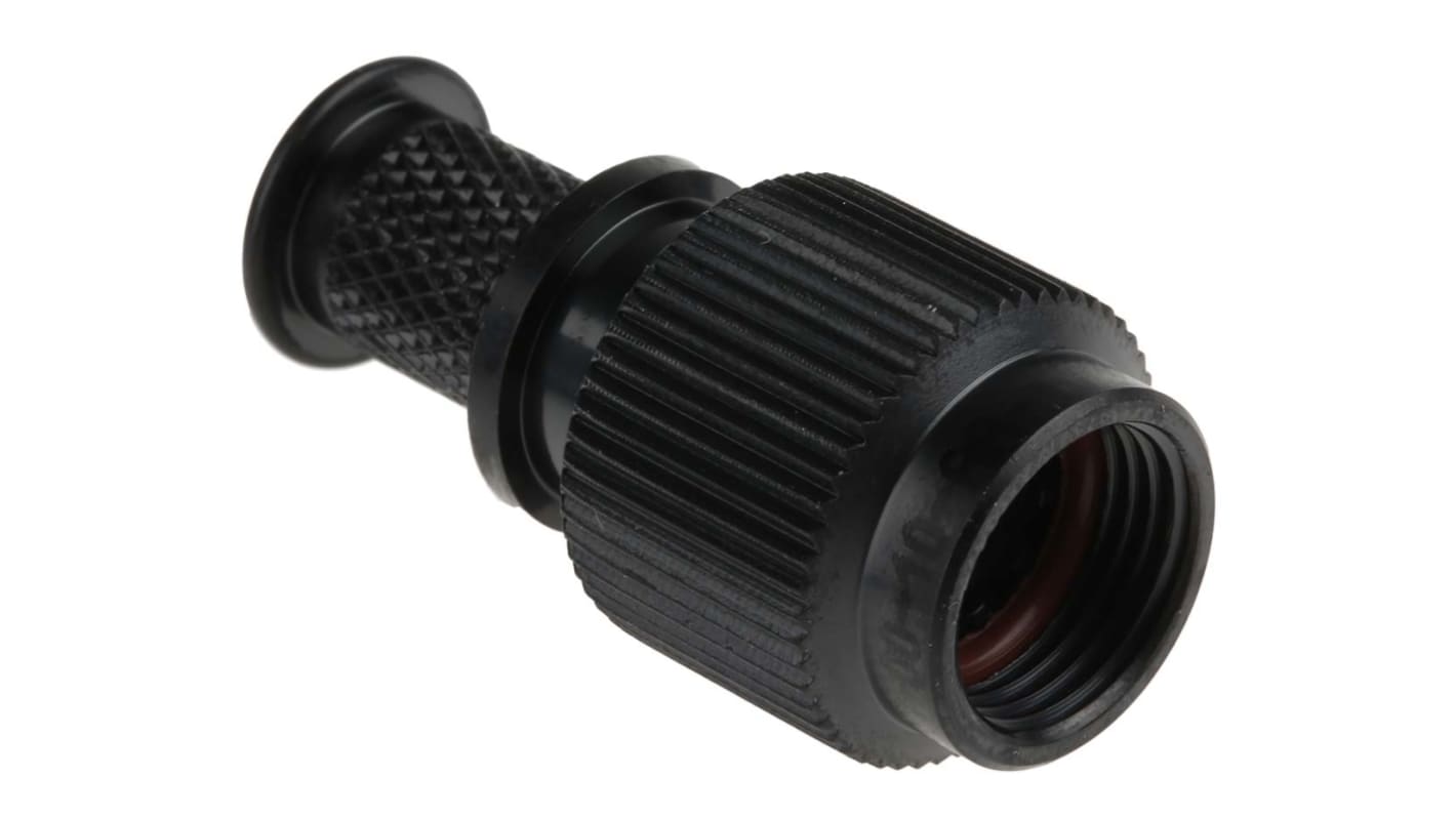 Amphenol 圆形连接器外壳, 铝合金外壳, 尺寸9, M12 x 1螺纹, 直向, 5003系列