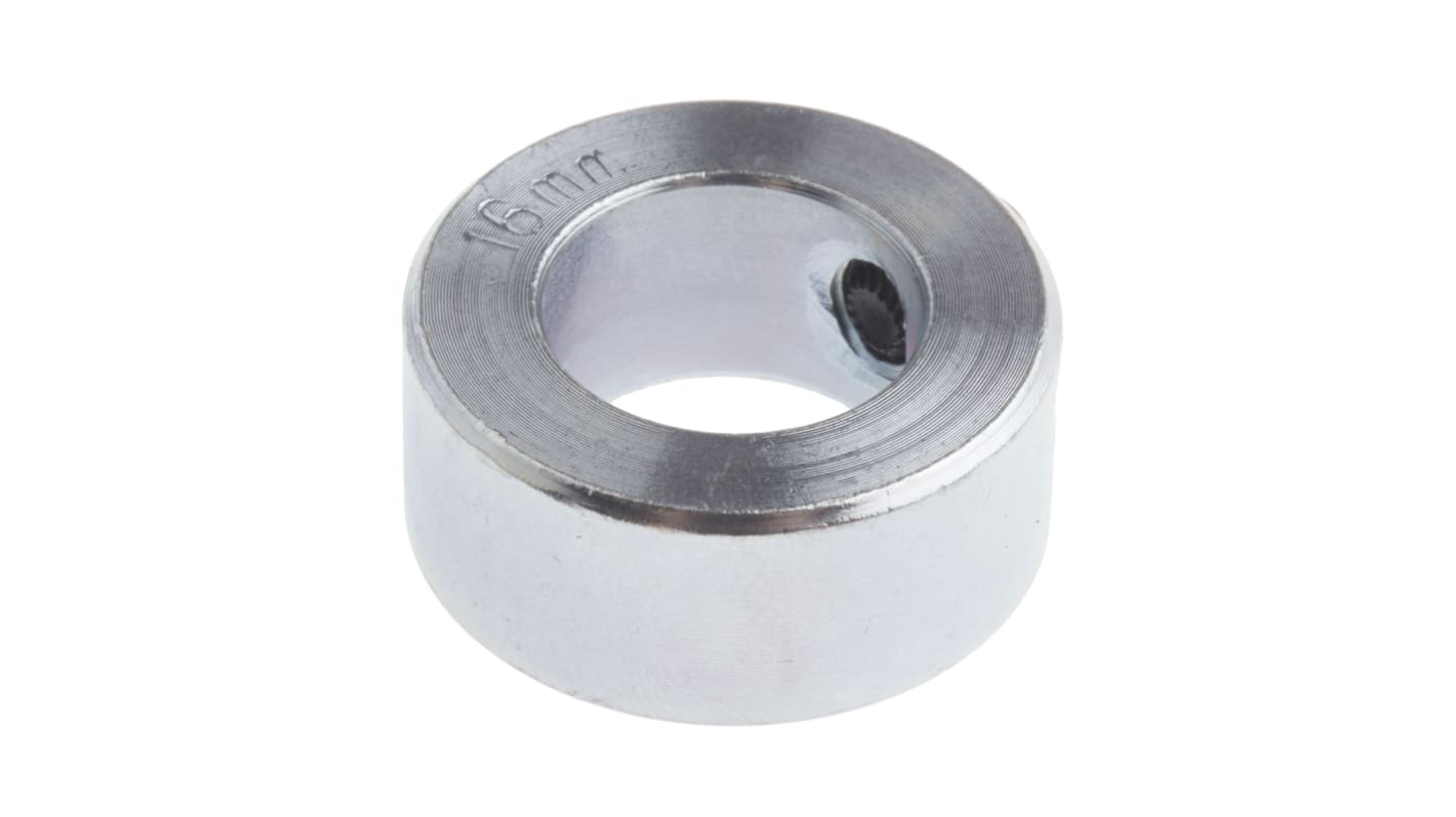RS PRO Stahl Wellenmanschette Einteilig, mit Stellschraube, Wellen-Ø 16mm x 12mm