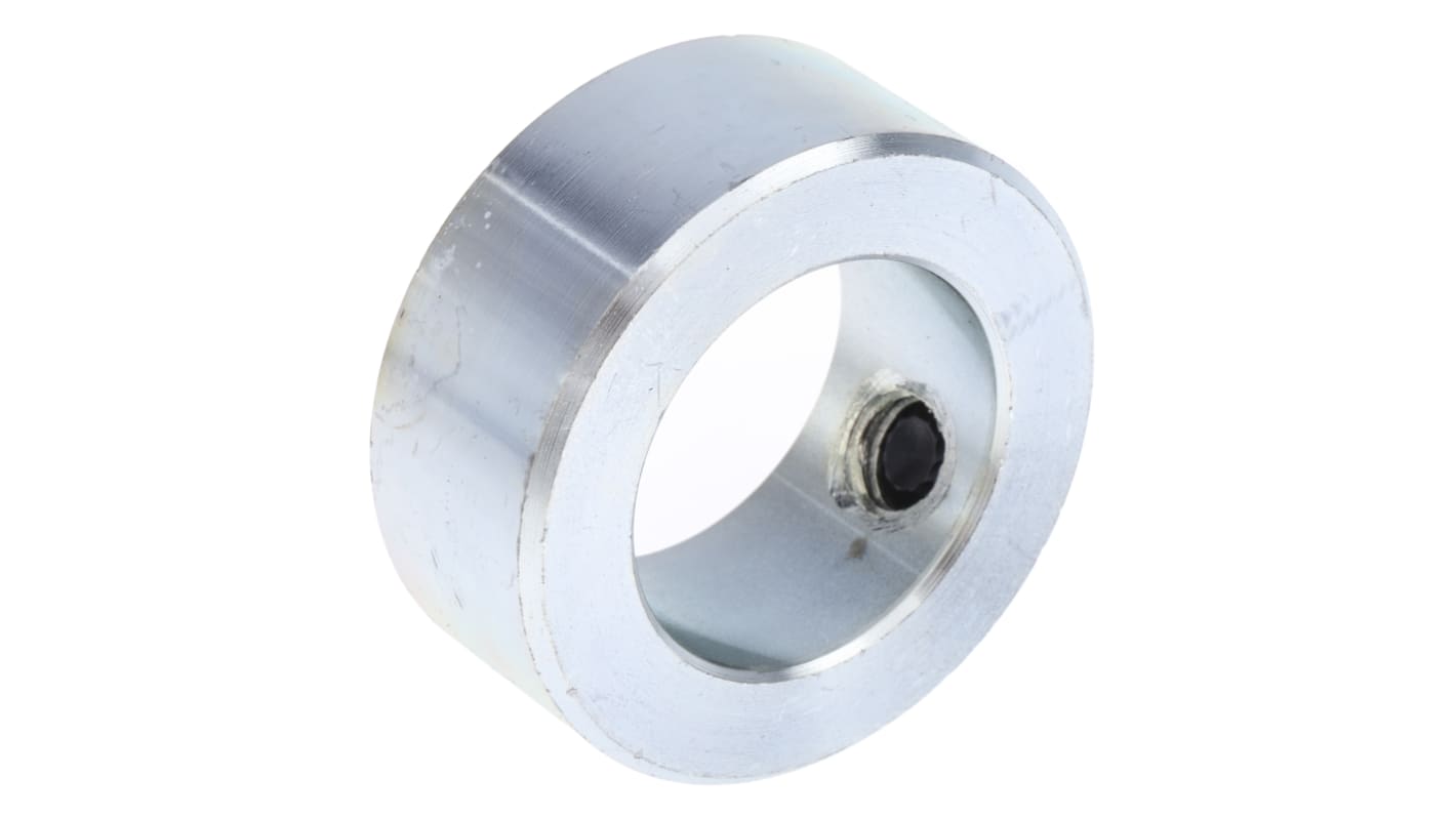 RS PRO Shaft Collar, One Piece, Set Screw, Bore 25mm, OD 40mm, W 16mm, Steel