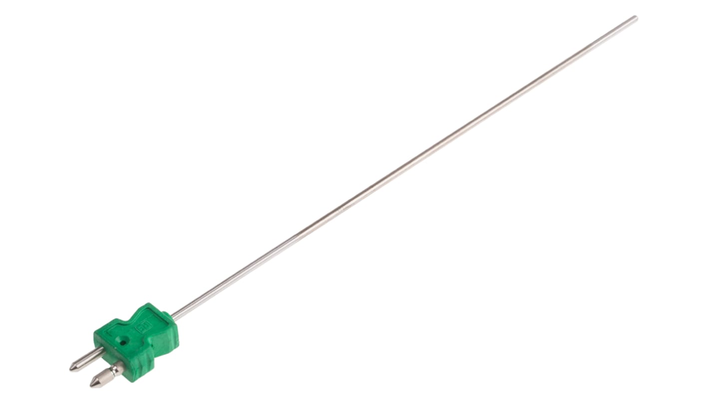 RS PRO Edelstahl Thermoelement Typ K, Ø 3mm x 250mm → +1200°C