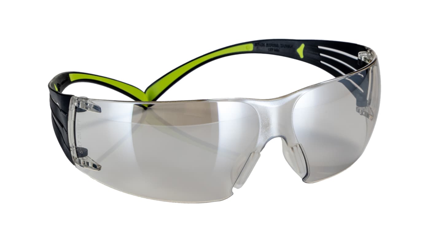 3M SecureFit 400 Safety Glasses, Clear PC Lens, Vented