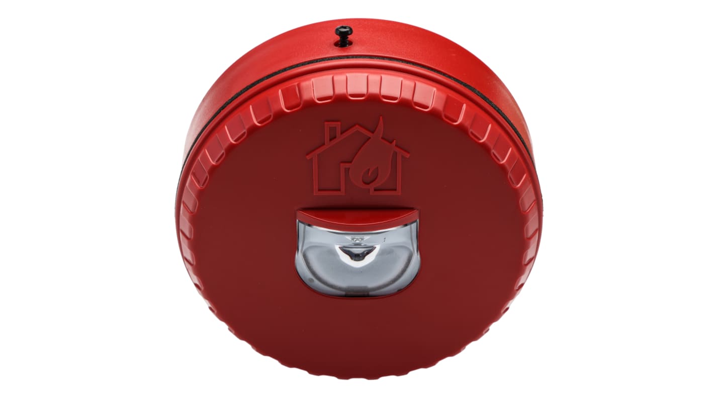 Eaton 红色闪光LED警示灯, 红色外壳, 9 → 60 v 直流, Φ93mm底座, 壁装, IP33C