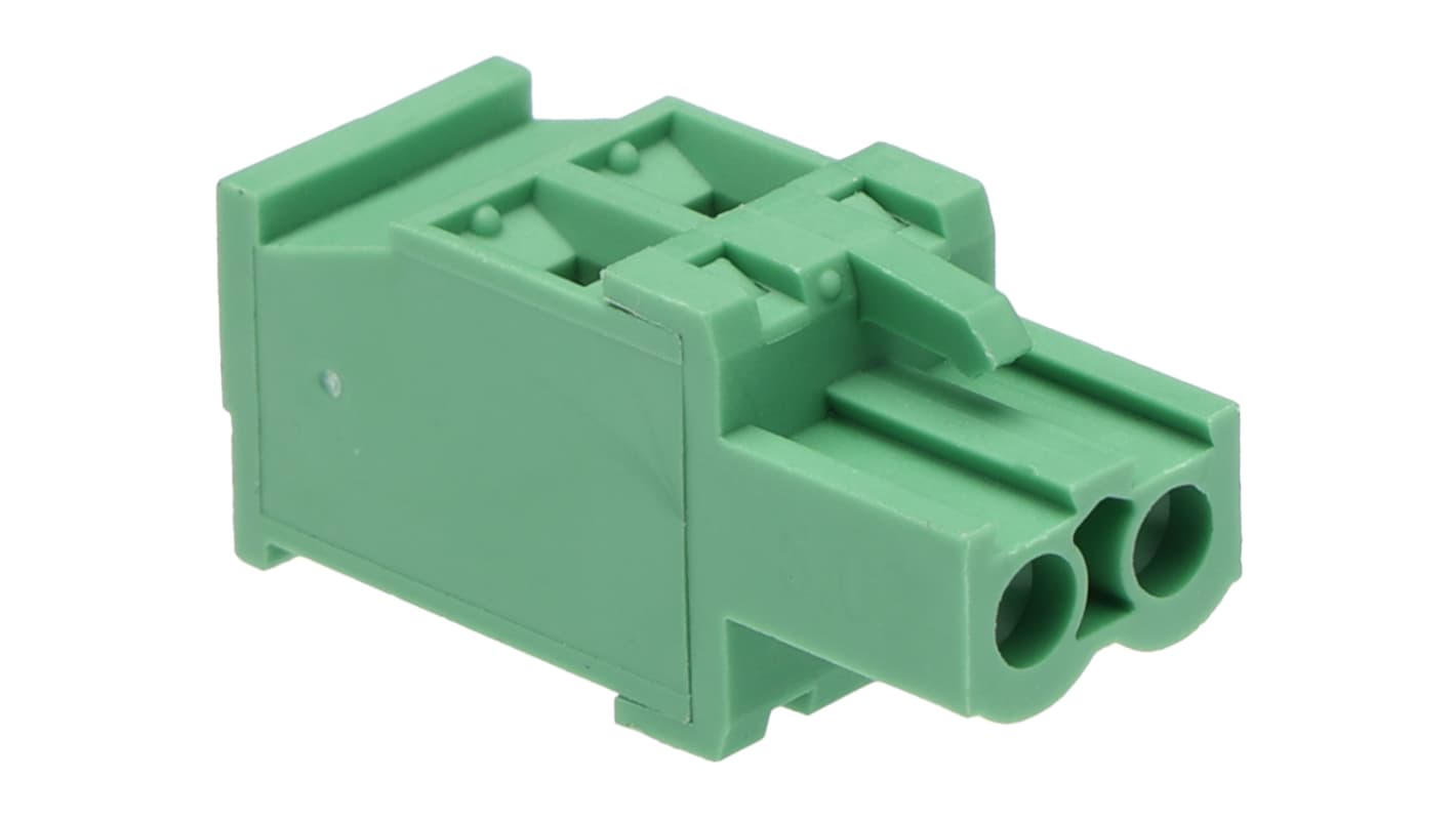 Wurth Elektronik, 5.08mm Pitch, 352, 2 Way, Pluggable Terminal Block, Plug, Cable Mount, Screw Termination, 691352510002