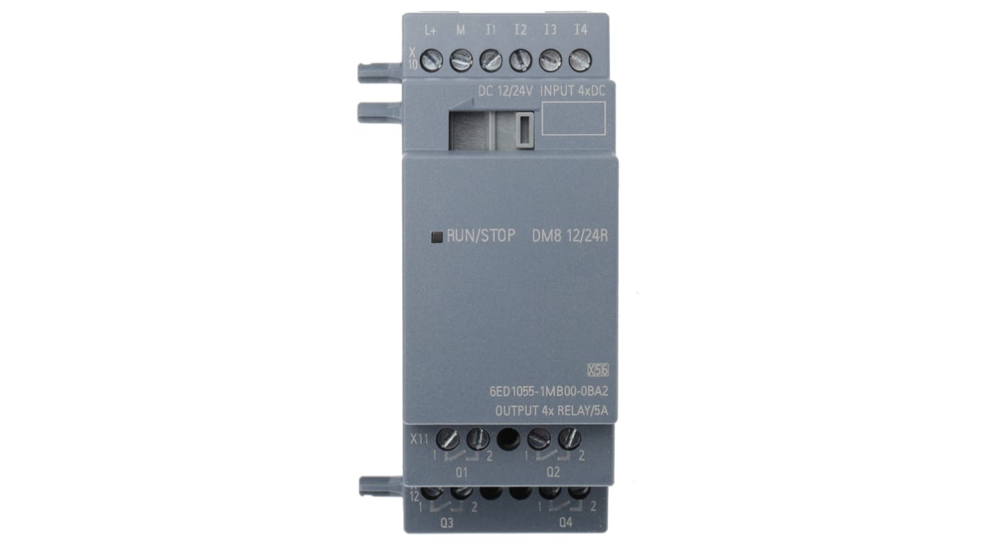 Rs-Online Modulo I/O Siemens LOGO ingressi: 4 uscite: 4