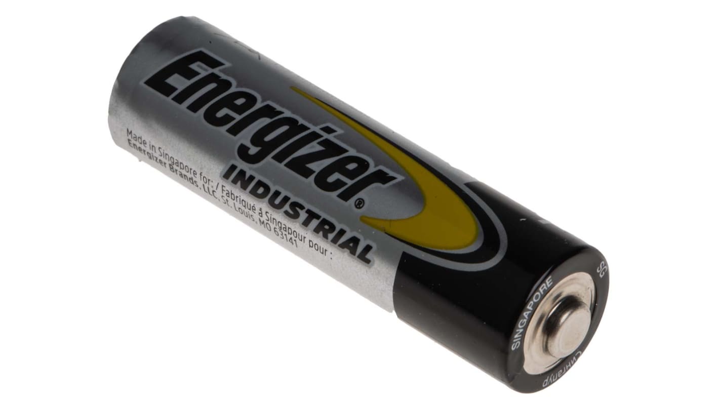 Energizer Industrial Alkaline AA Batteries 1.5V