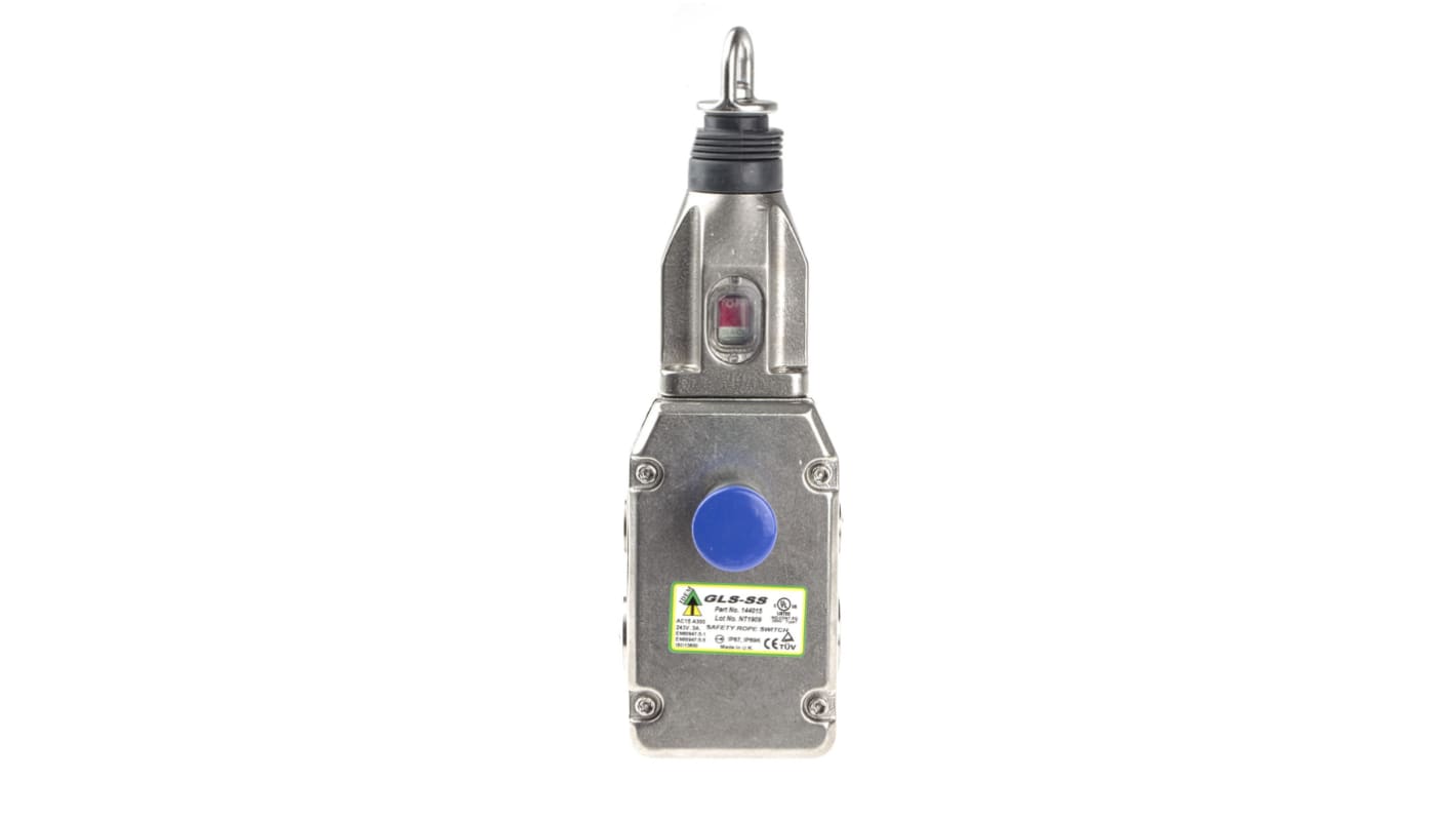 IDEM GLS-SS Rope Pull Switch, 100m, 2NO/2NC