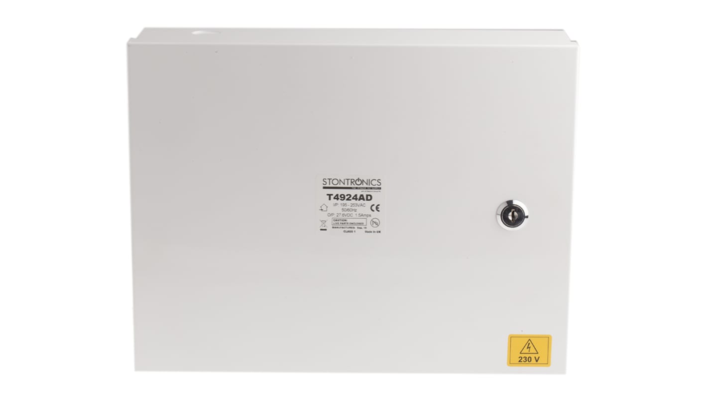 Alimentation secourue , RS PRO 42W, 1 sortie à 27.6V c.c. 1.5A