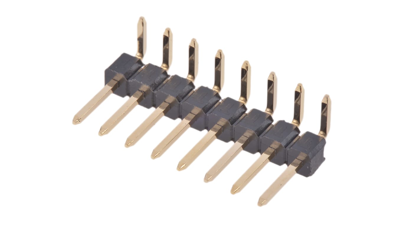 Złącze szpilkowe 8-pinowe raster: 2.54mm -rzędowe Wurth Elektronik Przewlekany 3.0A 250.0 V.