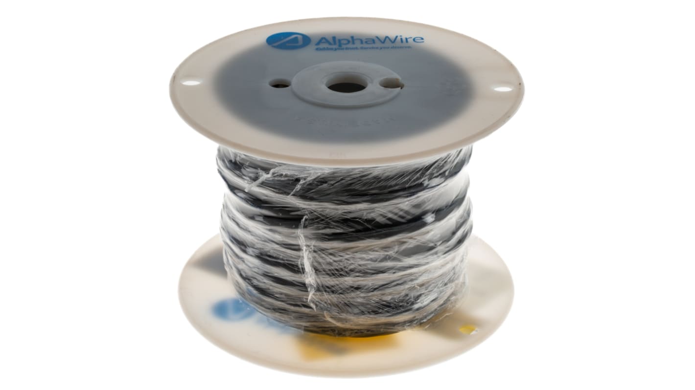Alpha Wire Alpha Essentials Communication & Control Series Control Cable, 4 Cores, 0.56 mm², Unscreened, 20 AWG, 30m,