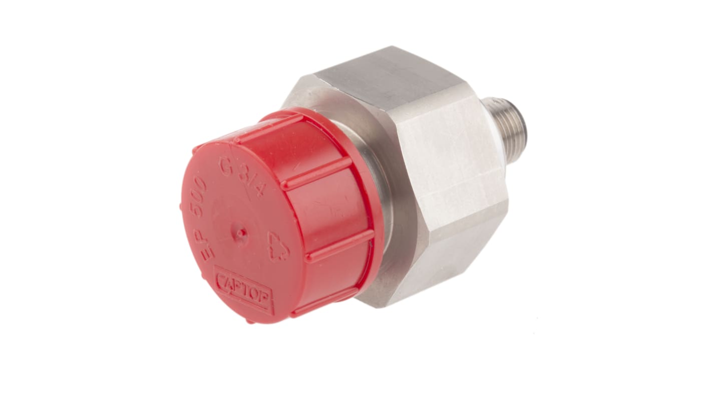 RS PRO Trykføler Spænding udgang, Relativ, For Spildevand, tyktflydende væske, vand, max. tryk: 5bar, 14 → 32 V