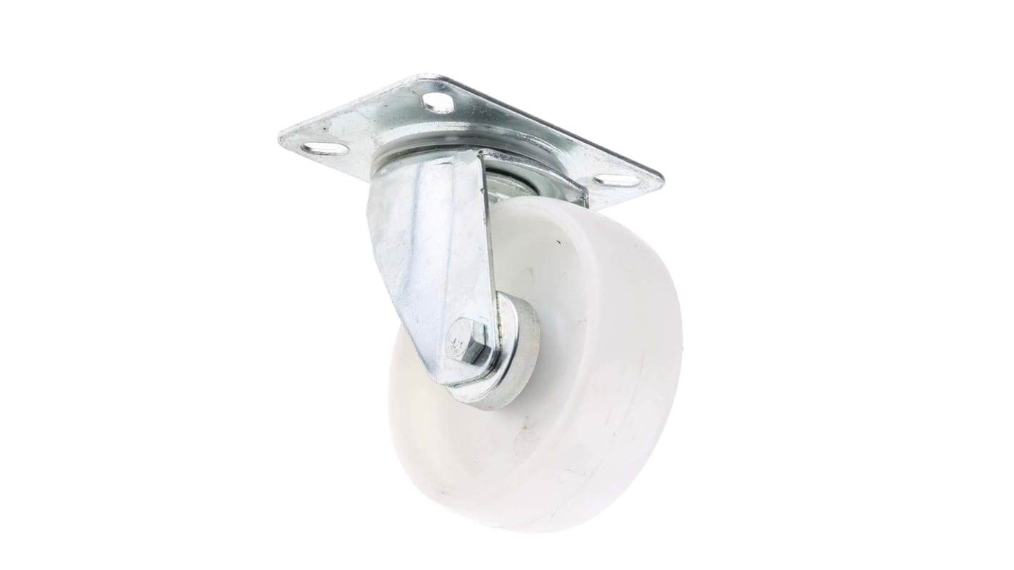 RS PRO Swivel Castor Wheel, 125kg Capacity, 100mm Wheel