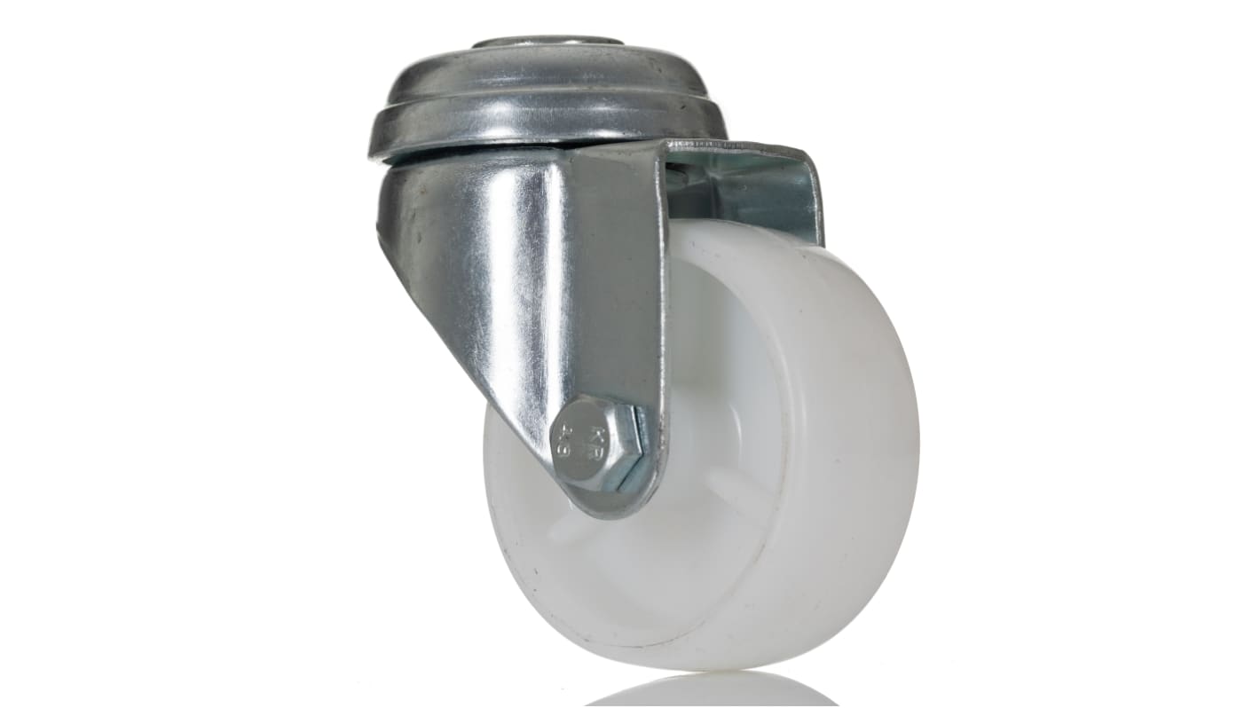 RS PRO Swivel Castor Wheel, 50kg Capacity, 50mm Wheel