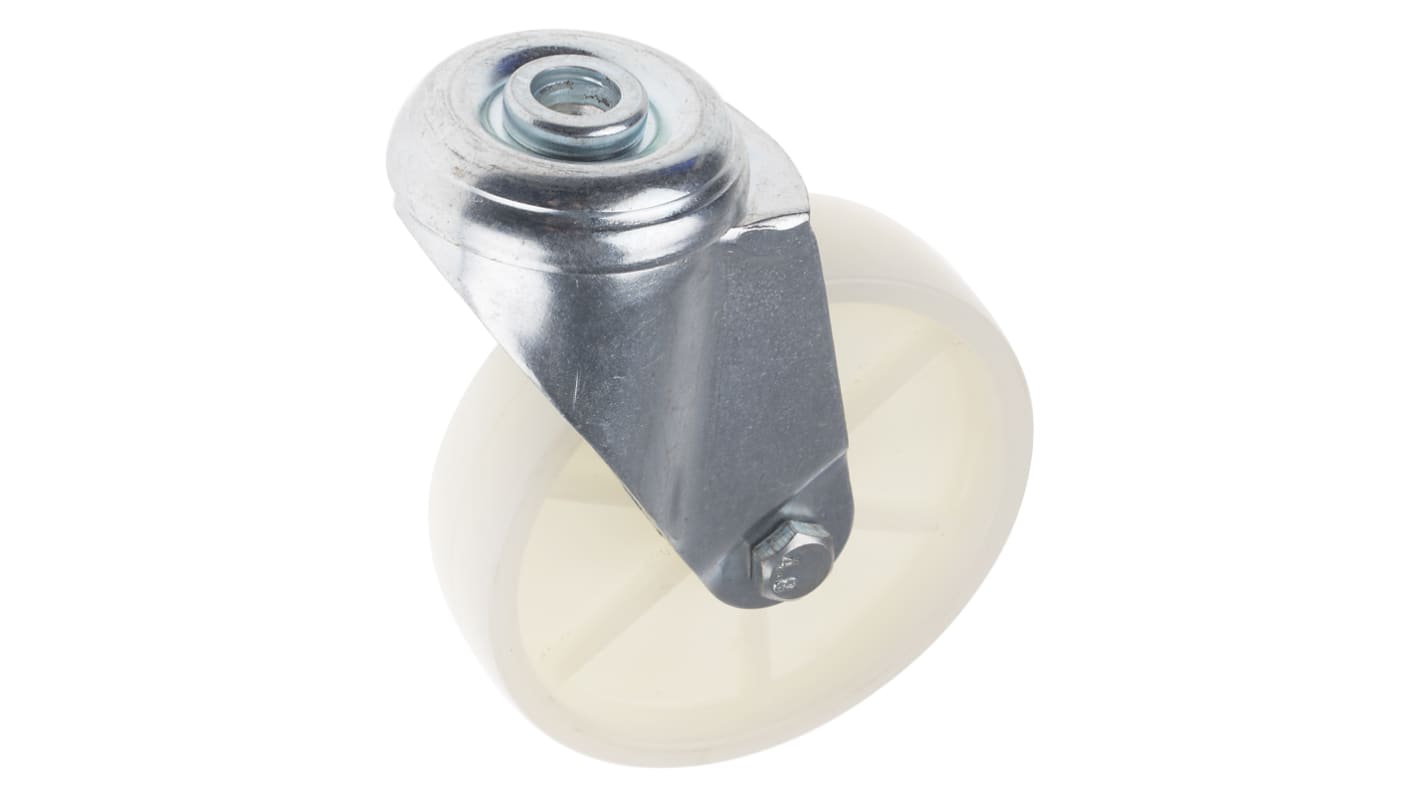 RS PRO Swivel Castor Wheel, 80kg Capacity, 100mm Wheel