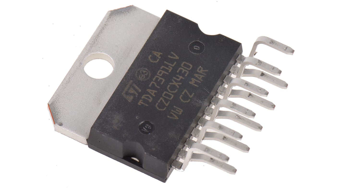 STMicroelectronics,26W, 11-Pin MULTIWATT V TDA7391LV