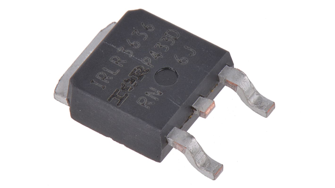 N-Channel MOSFET, 99 A, 60 V, 3-Pin DPAK Infineon IRLR3636TRPBF