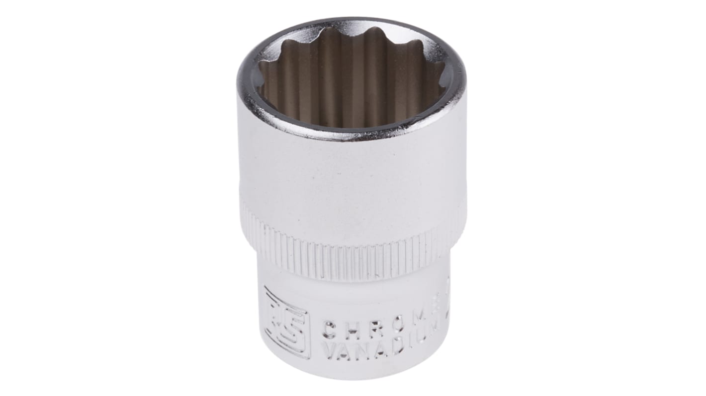 RS PRO 1/2 in Drive 20mm Standard Socket, 12 point