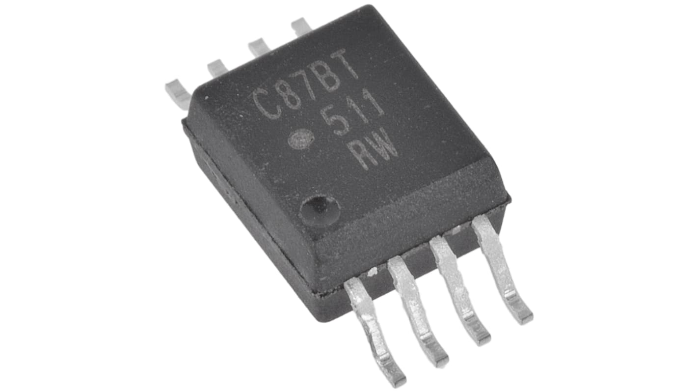 Broadcom 隔离放大器, SOIC封装, 单电源, 贴片安装, 8引脚