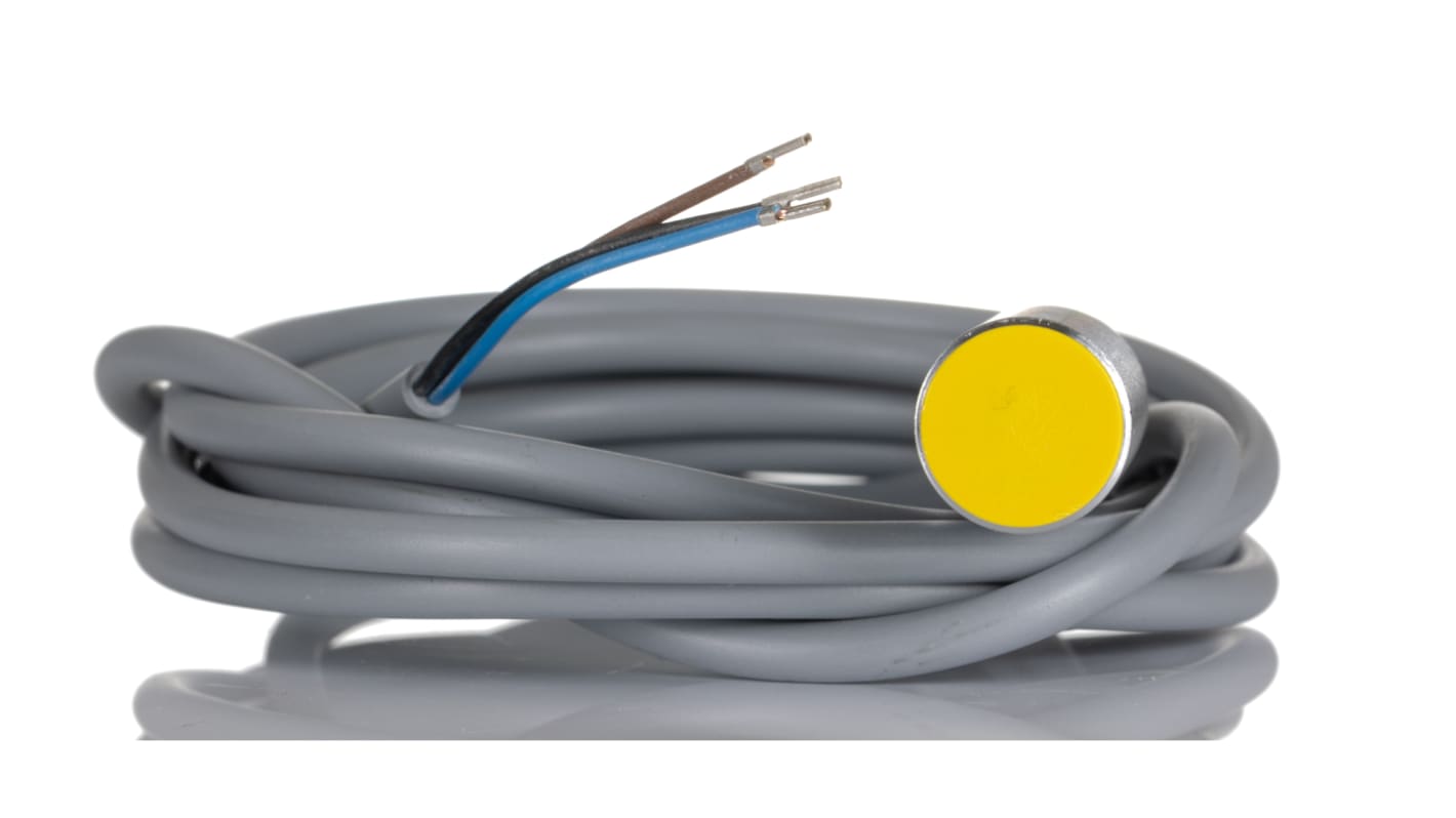 Rs-Online Sensore di prossimità Cilindro filettato Turck M18 rilevamento 8 mm 10 → 30 V c.c