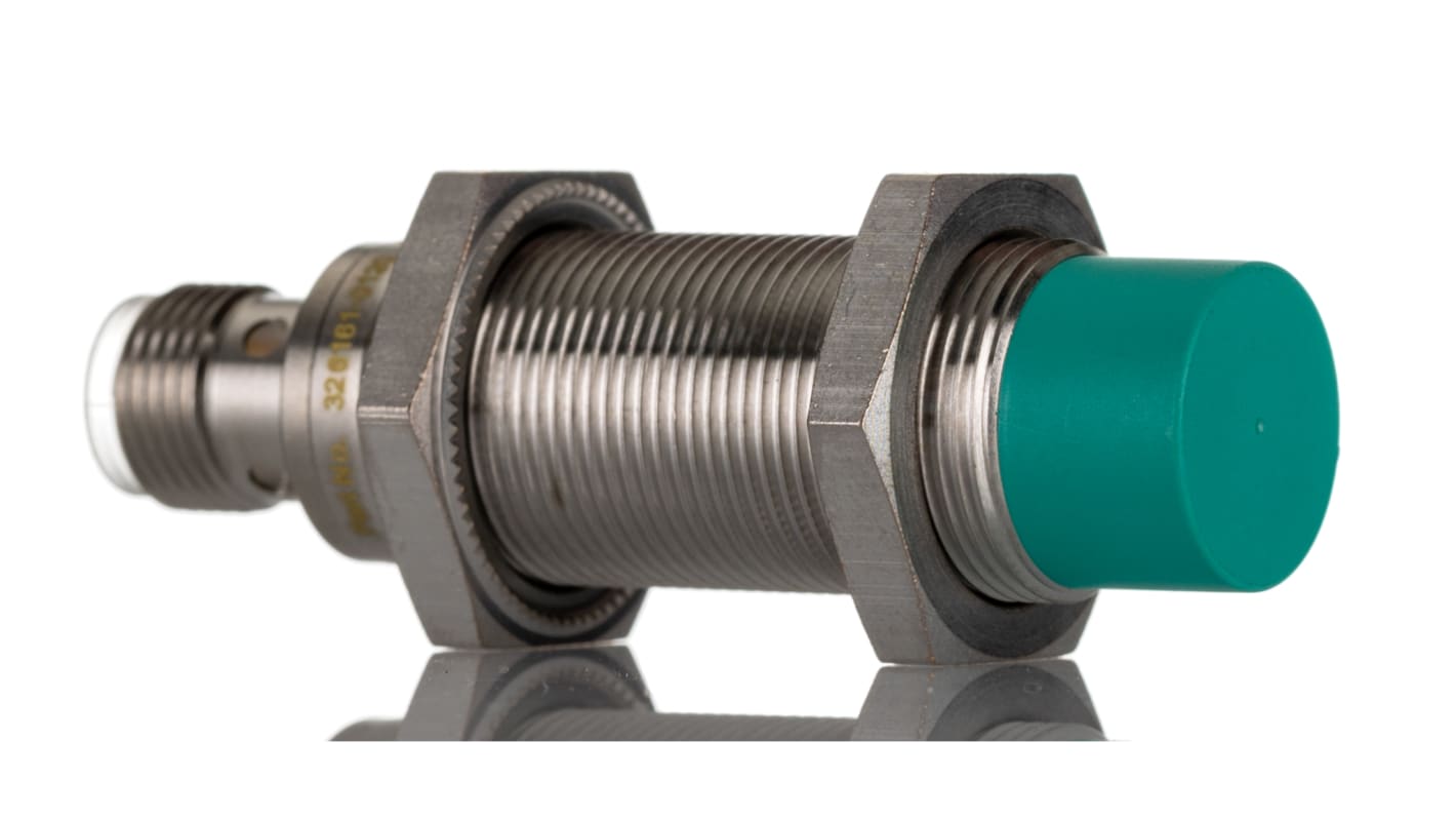 Rs-Online Sensore di prossimità Cilindro filettato Pepperl + Fuchs M18 rilevamento 8 mm 5 → 36 V c.c
