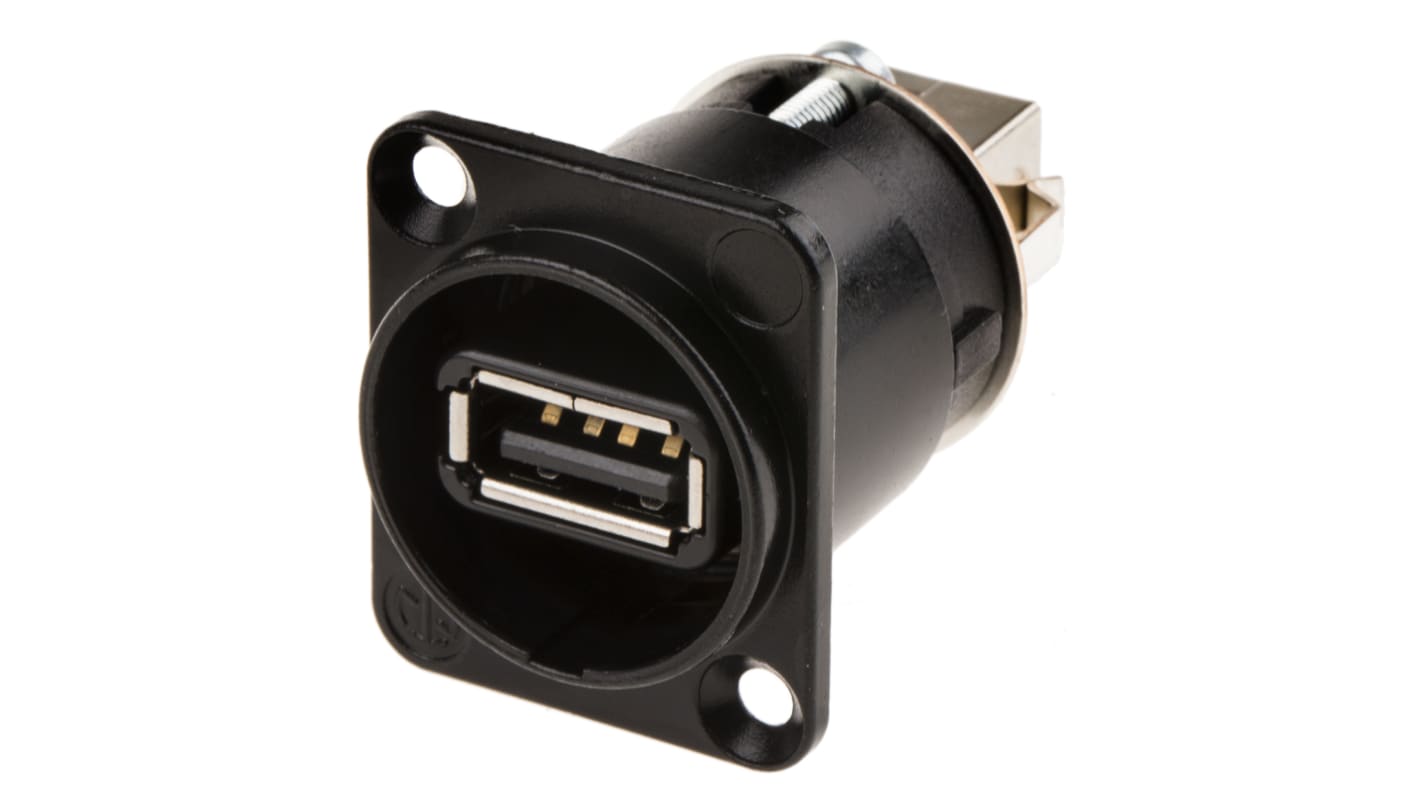 Neutrik USB A Female to USB B Female Adapter