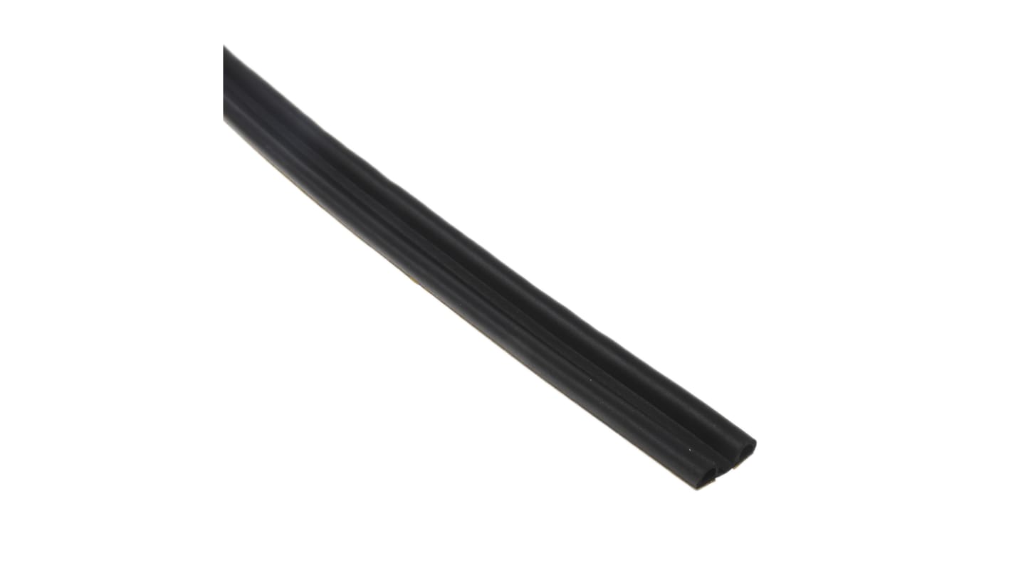 RS PRO Black EPDM  Edging Strip, 20m