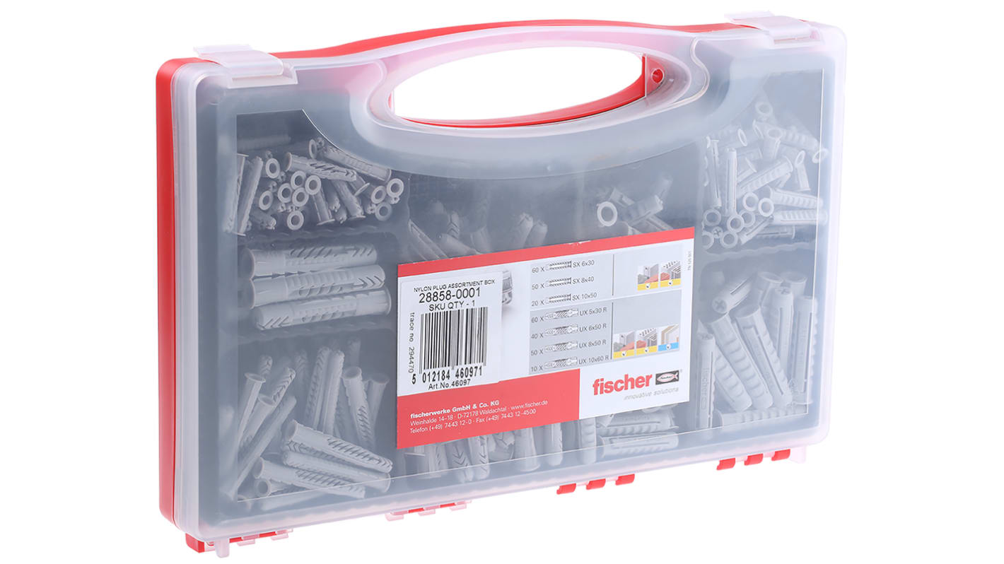 Tassello Fischer Fixings in Nylon, Ø fissaggio 5mm, L. 30mm