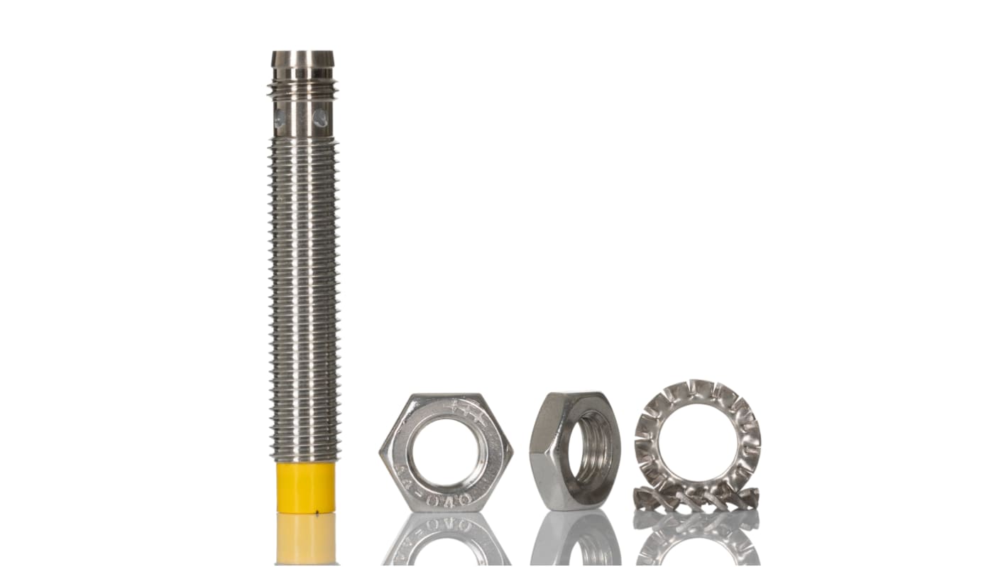 Rs-Online Sensore di prossimità Cilindro filettato Turck M8 rilevamento 6 mm 10 → 30 V c.c