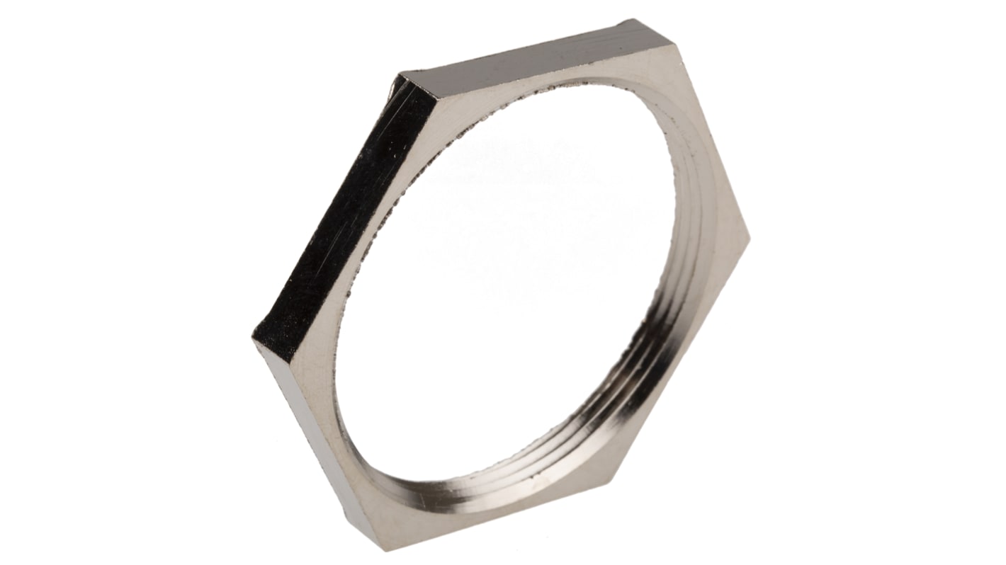 Ecrou pour presse étoupe Lapp, PG36, Argent, Laiton nickelé