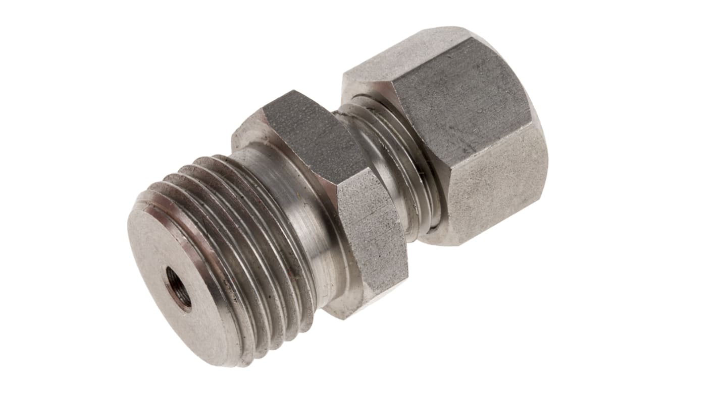 RS PRO, 1/2 BSP Compression Fitting for Use with Thermocouple or PRT Probe, 4.5mm Probe, RoHS Compliant Standard