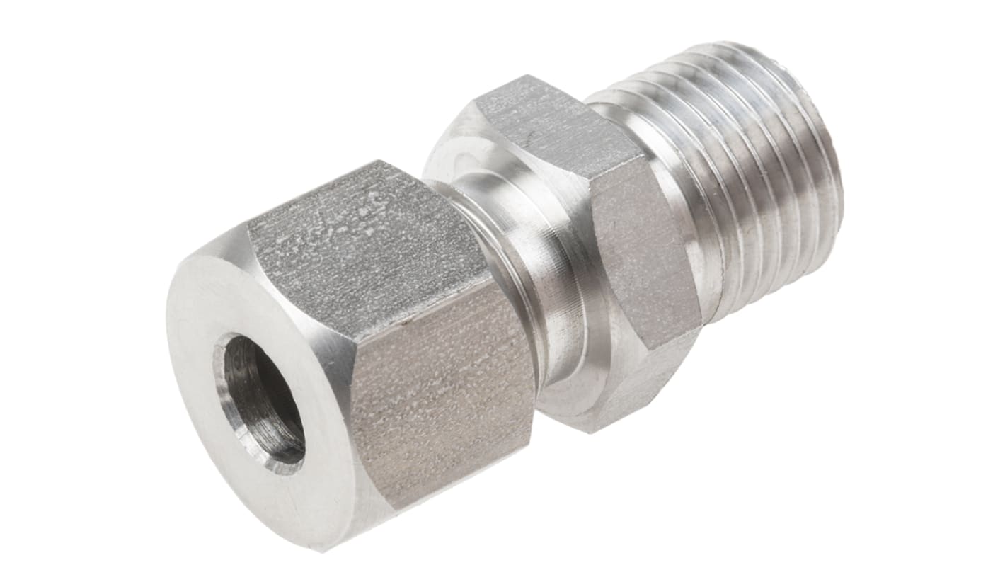 RS PRO, M16 Compression Fitting for Use with Thermocouple or PRT Probe, 8mm Probe, RoHS Compliant Standard