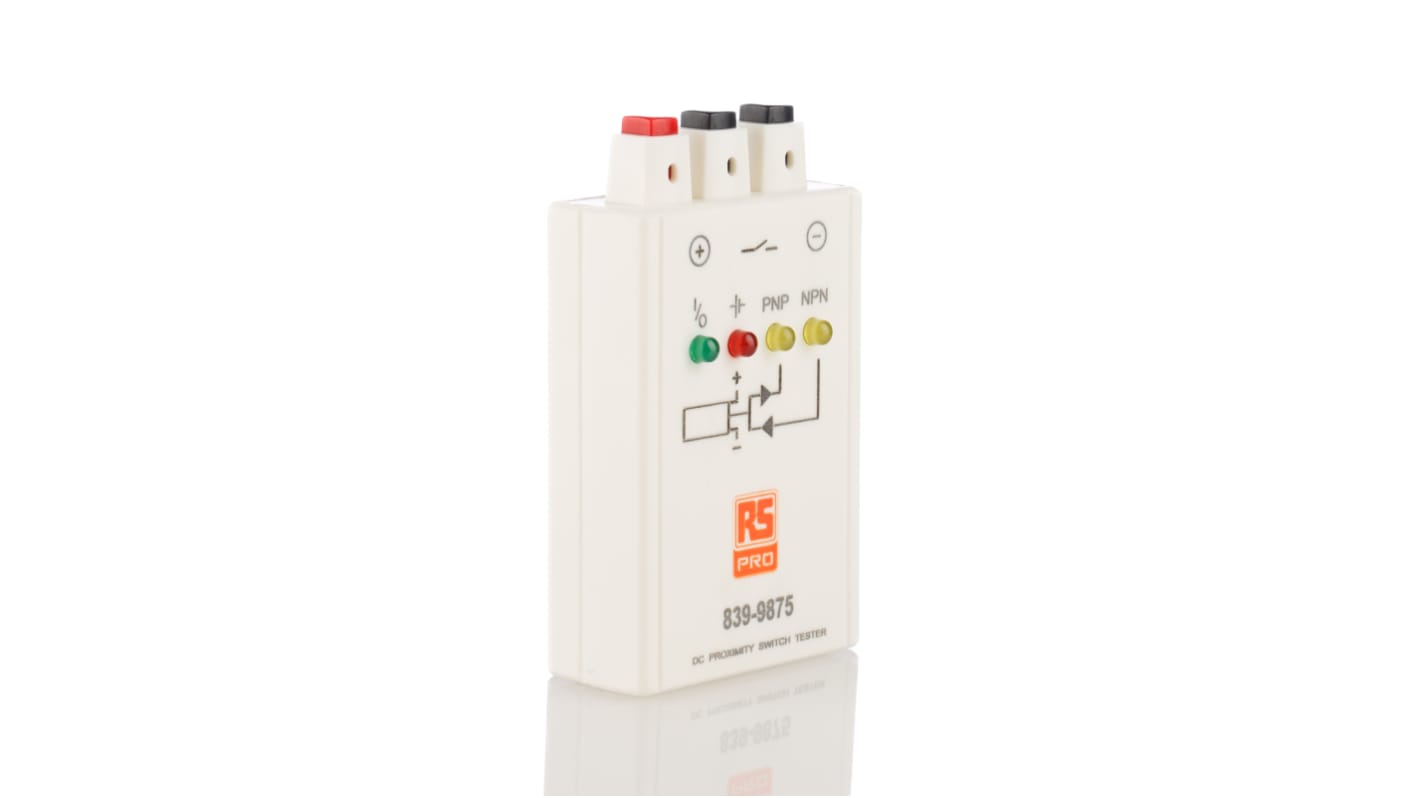Rs-Online Tester sensore RS PRO per uso con Controllo interruttori di prossimità da 18 V c.c. / 35 mA