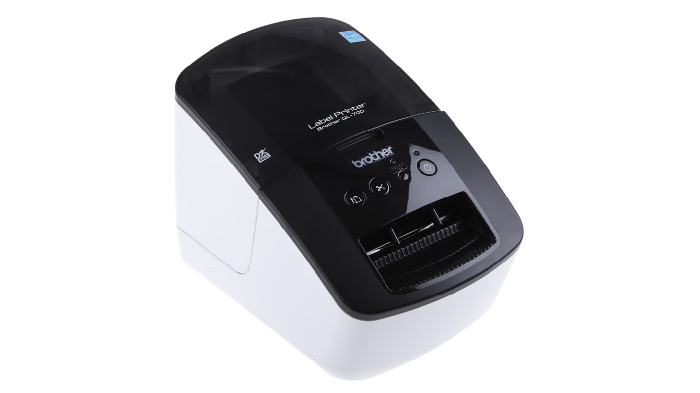 Brother QL-700 Label Printer, 62mm Max Label Width, UK Plug