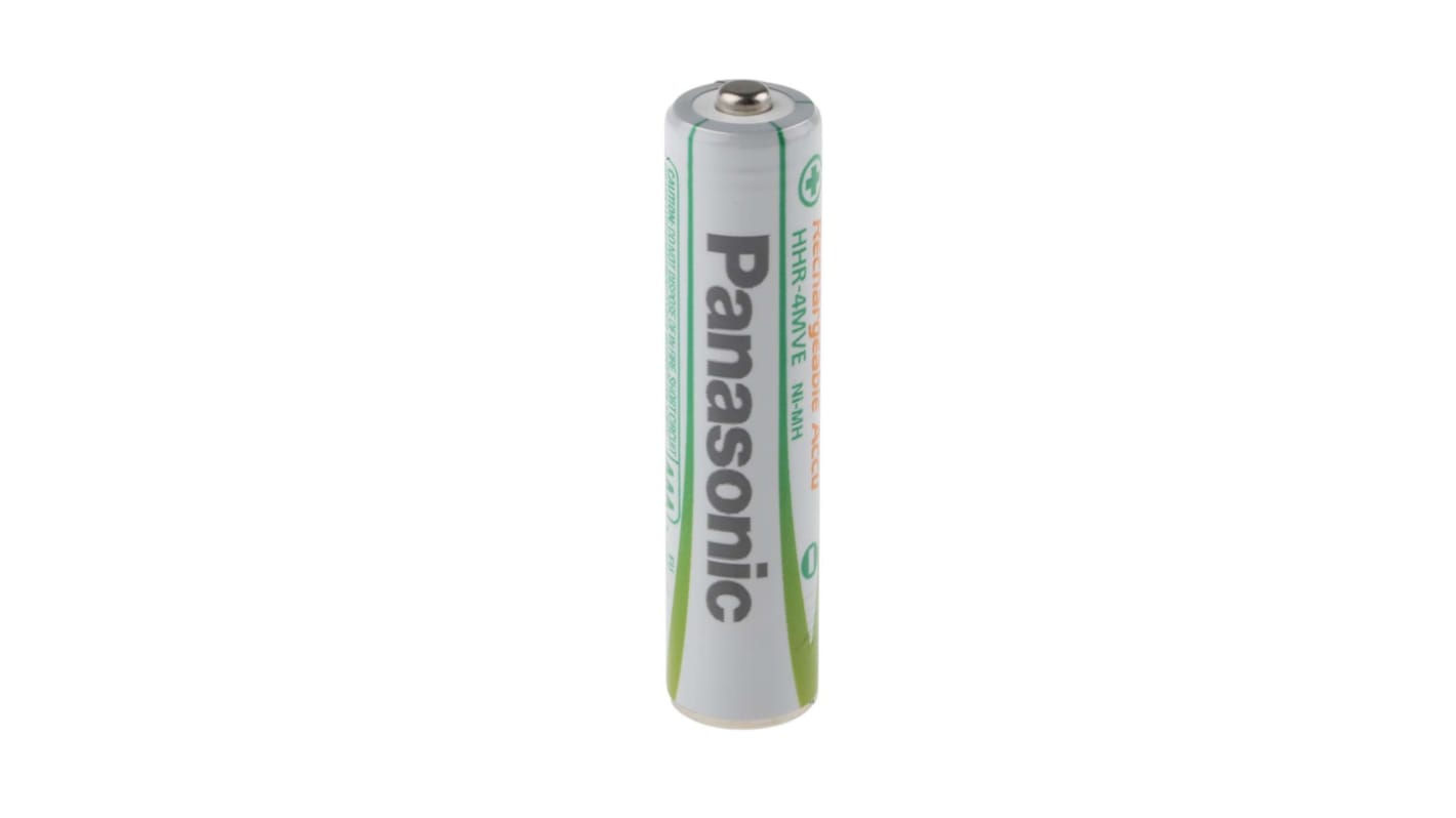 Panasonic AAA-Akku, NiMH, 1.2V, 750mAh, Standard-Anschluss