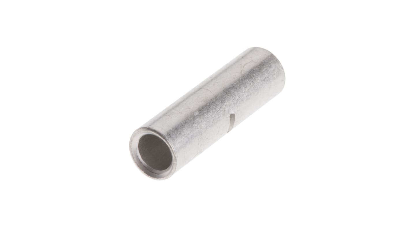 RS PRO Butt Splice Connector, Uninsulated, Tin 10 mm²