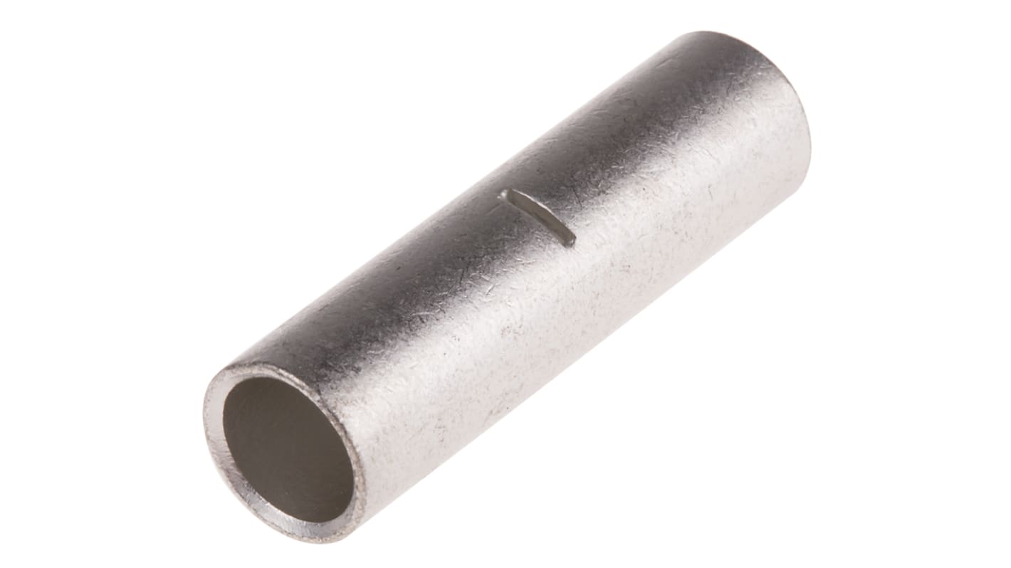 RS PRO Butt Splice Connector, Uninsulated, Tin 35 mm²