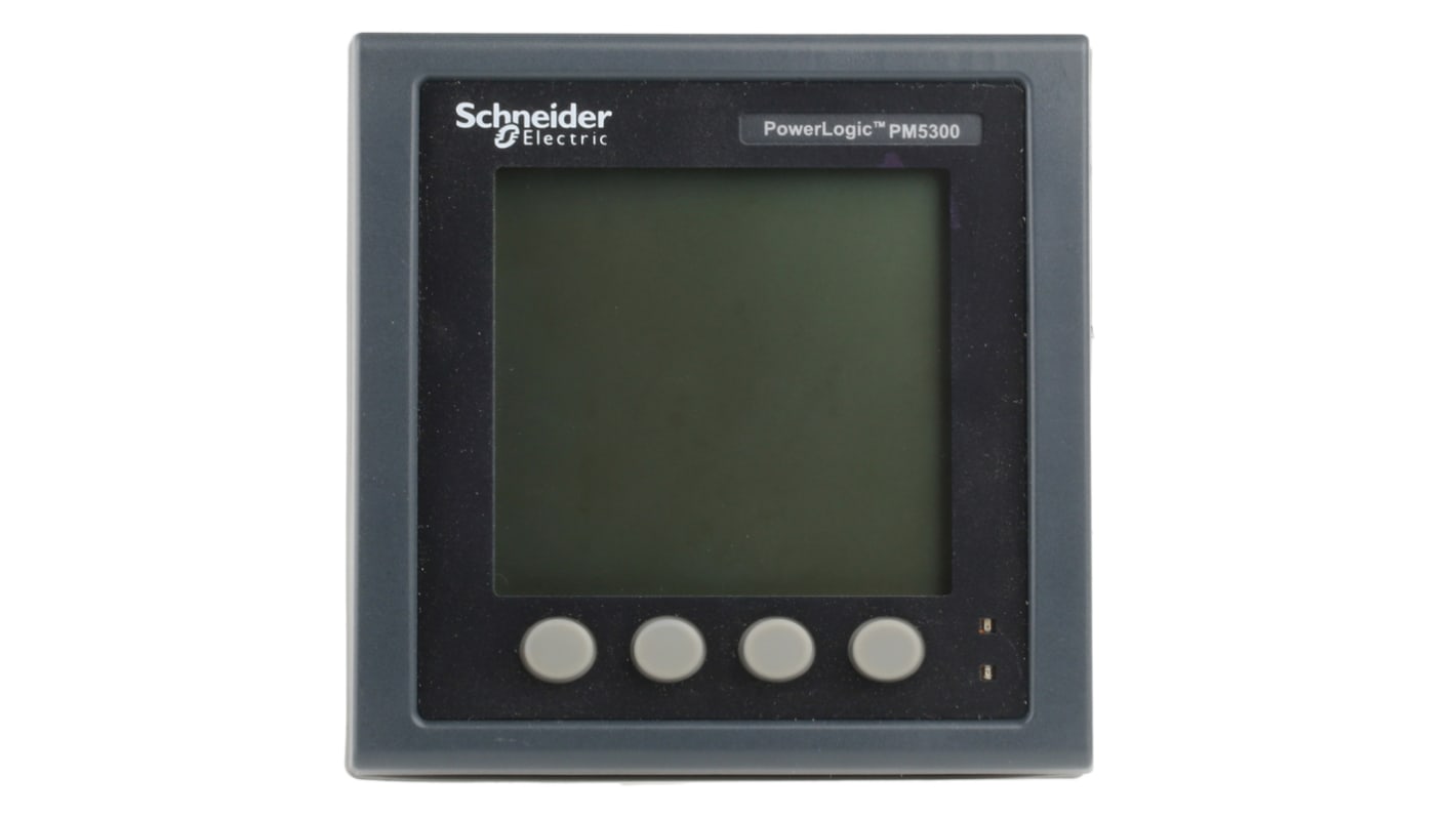 Contatore di energia Schneider Electric, PM5000, 3 fasi, display LCD