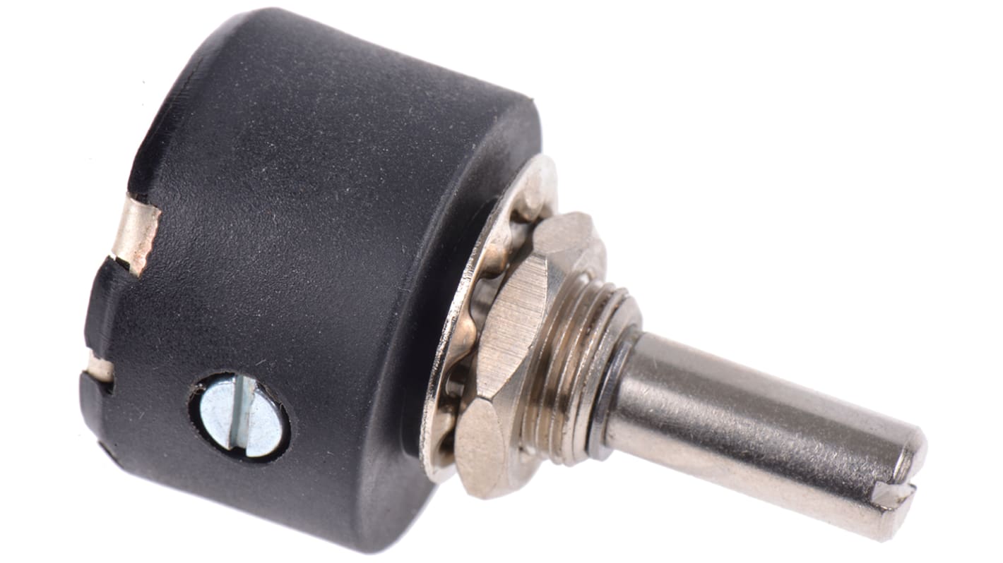 Potenciometr, průměr hřídele: 6,35 mm 1kΩ ±10% 1W Otočný, Montáž do panelu 1 RS PRO