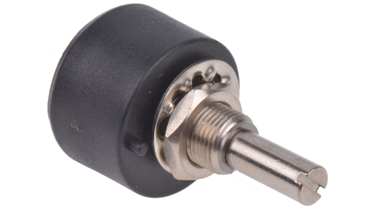 RS PRO 25Ω Rotary Potentiometer 1-Gang Panel Mount