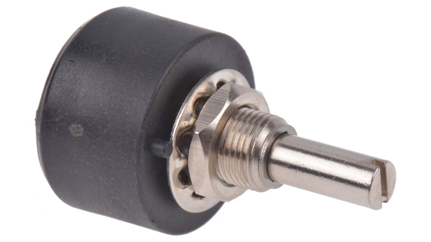 RS PRO 250Ω Rotary Potentiometer 1-Gang Panel Mount