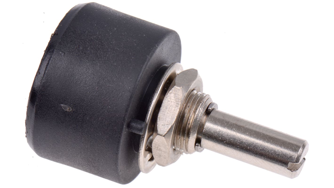 RS PRO 250Ω Rotary Potentiometer 1-Gang Panel Mount