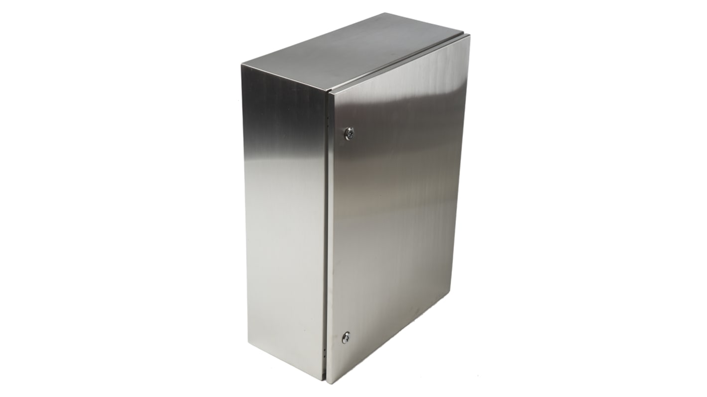 Contenitore a parete RS PRO in Acciaio inox 700 x 500 x 250mm, col. , IP66