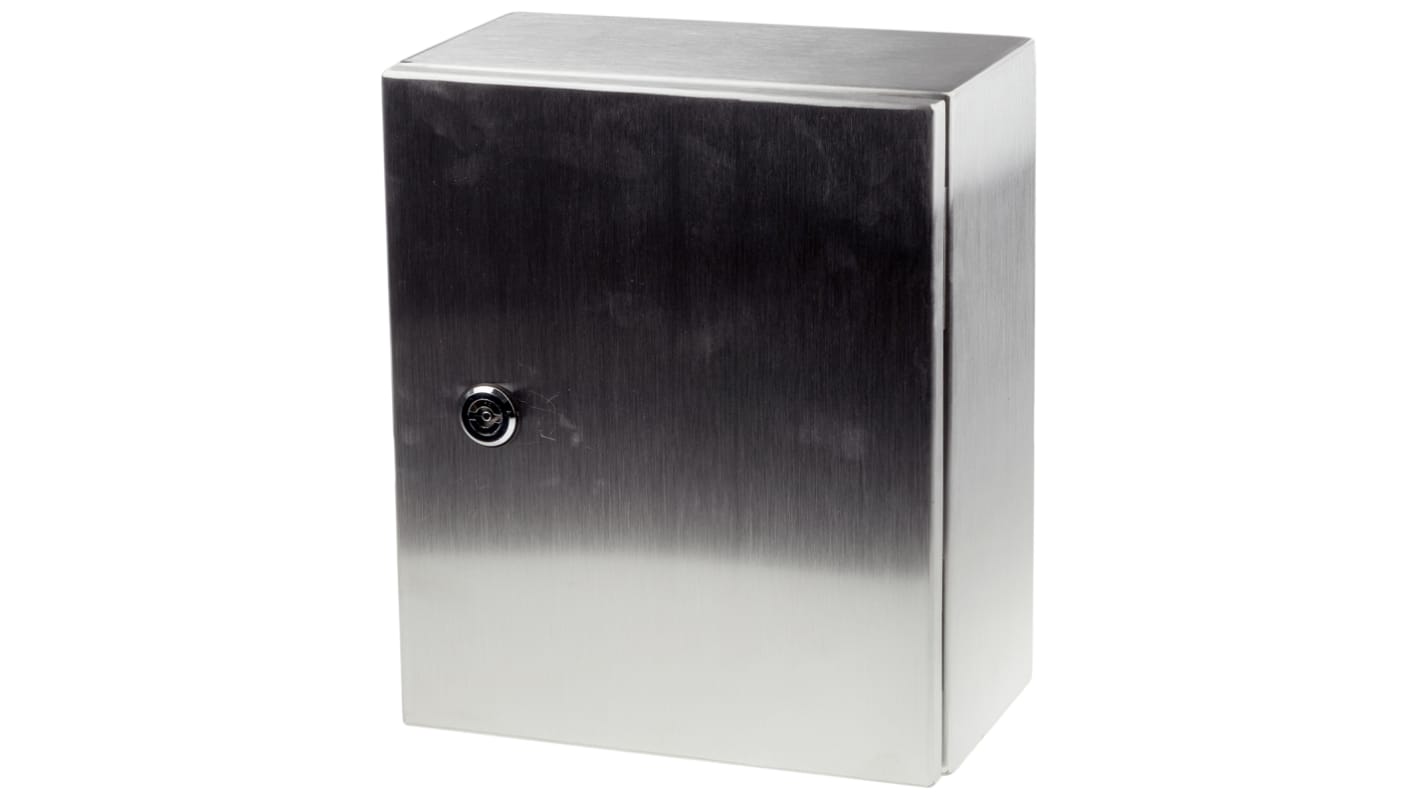 Coffret mural RS PRO en Acier inoxydable 304, diamètre extérieur 300 x 250 x 150mm, IP66
